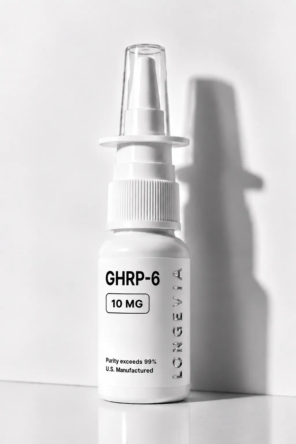 GHRP-6 10mg — 45 Sprays research peptide vial